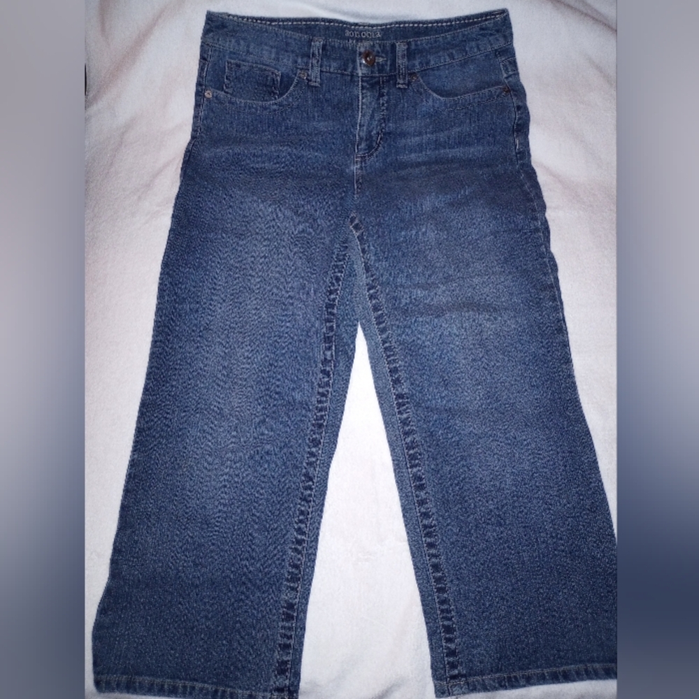 💘🍂 Classic Blue Crop Jeans
